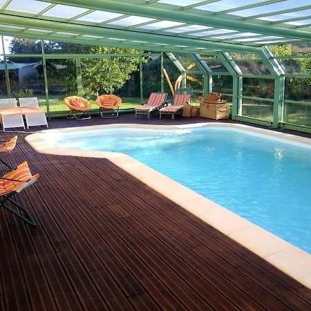 Chambre D'Hote Avec Piscine Couverte Coulaines 외부 사진